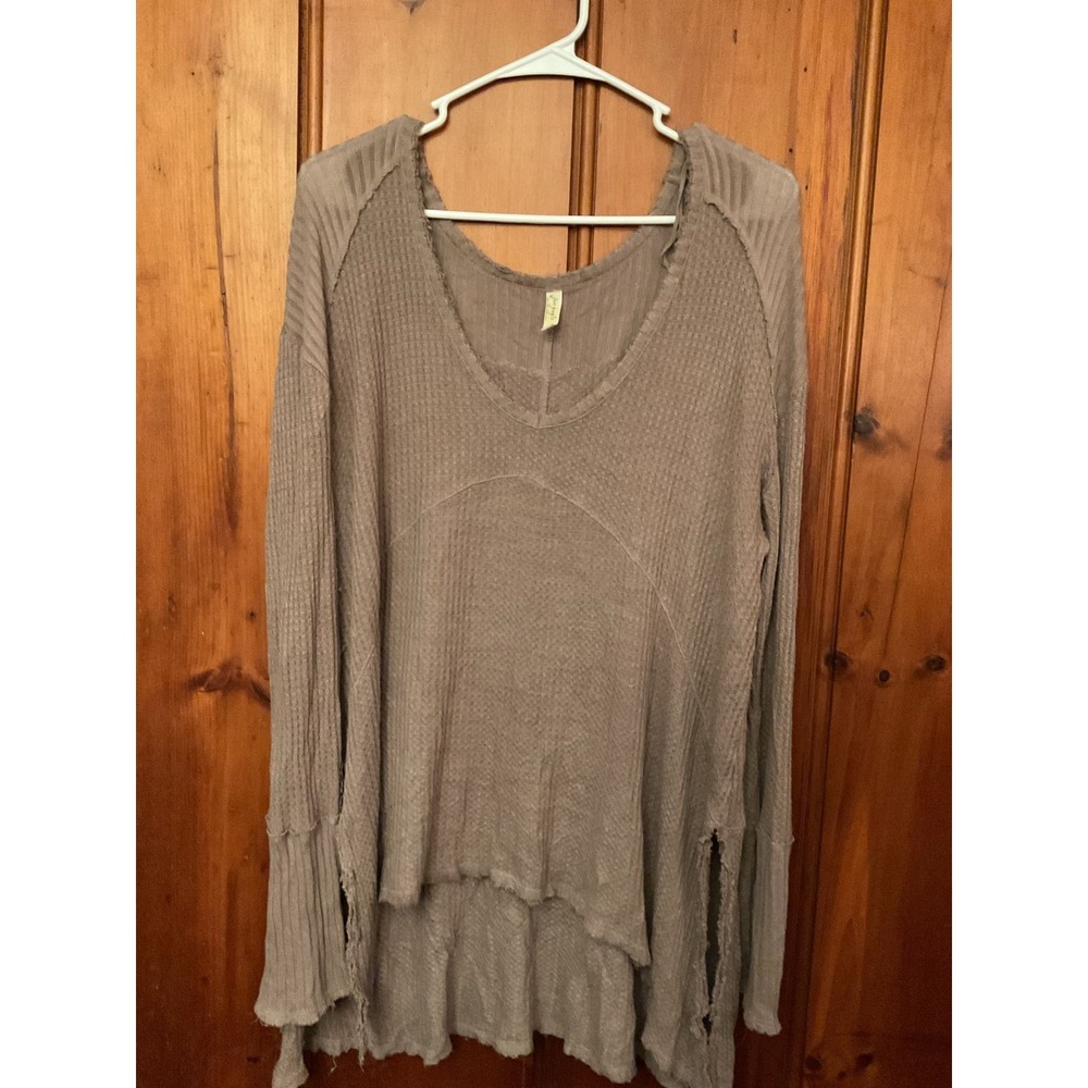 Free people overdosed raw hem
